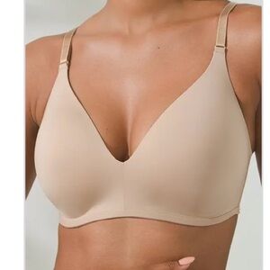 Soma Tan Wireless vanishing 360 Bra Seamless Comfort